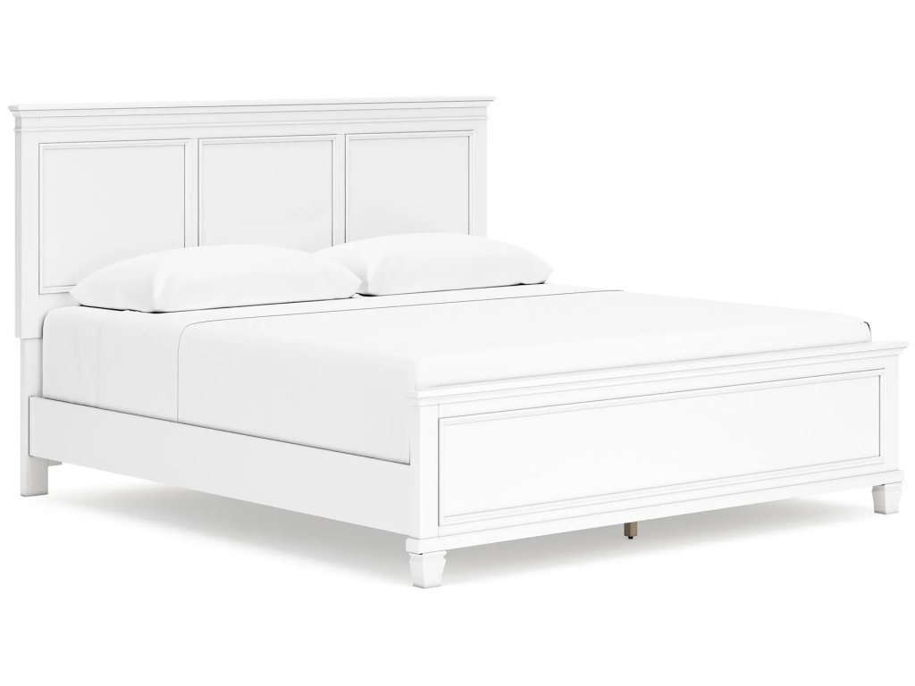 Fortman King Panel Bed, Dresser, Mirror and Nightstand - image 9