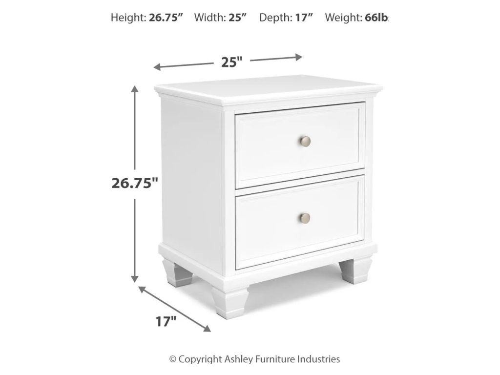Fortman King Panel Bed, Dresser, Mirror, Chest and 2 Nightstands - image 31