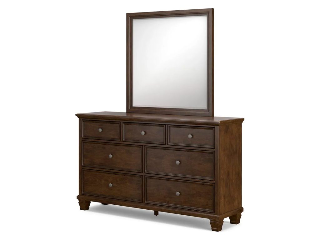 Danabrin Queen Panel Bed, Dresser, Mirror and Nightstand - image 7
