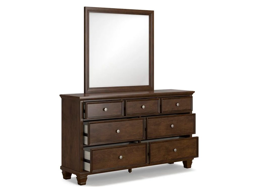 Danabrin Queen Panel Bed, Dresser, Mirror and Nightstand - image 3