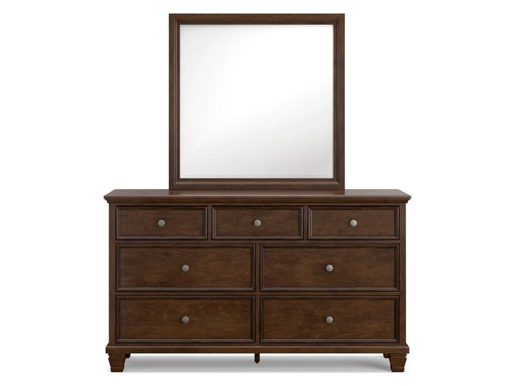 Danabrin Queen Panel Bed, Dresser, Mirror and Nightstand - image 1