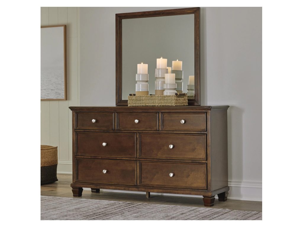Danabrin Queen Panel Bed, Dresser, Mirror and Nightstand - image 22