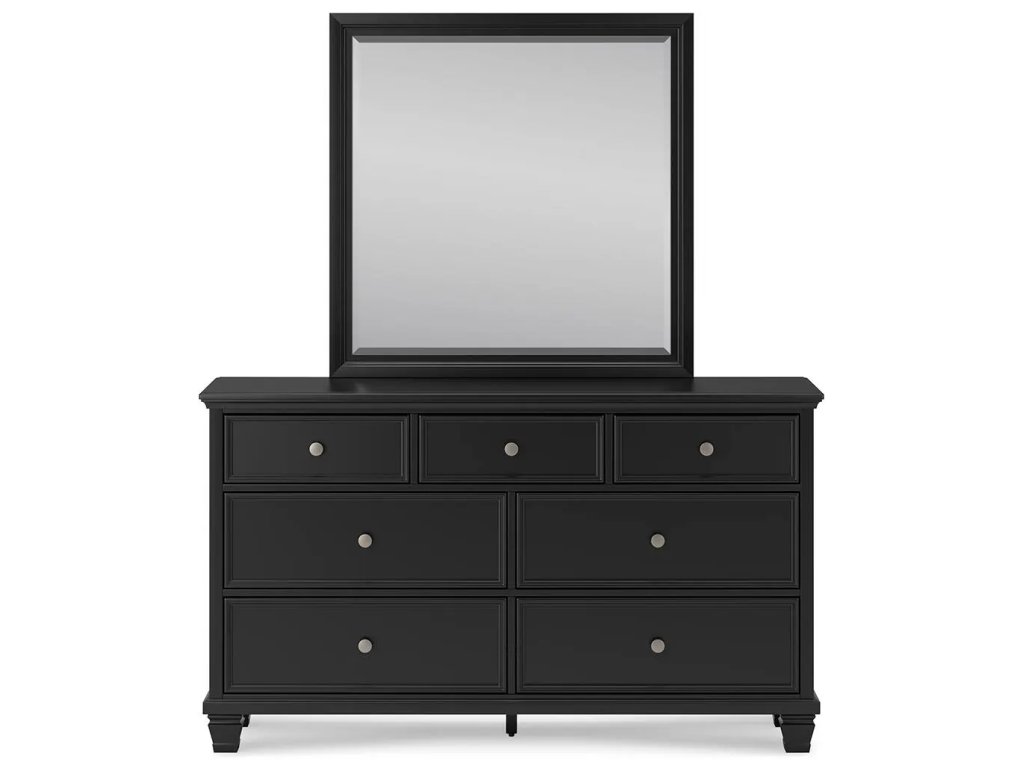 Lanolee King Panel Bed, Dresser, Mirror and 2 Nightstands - image 1