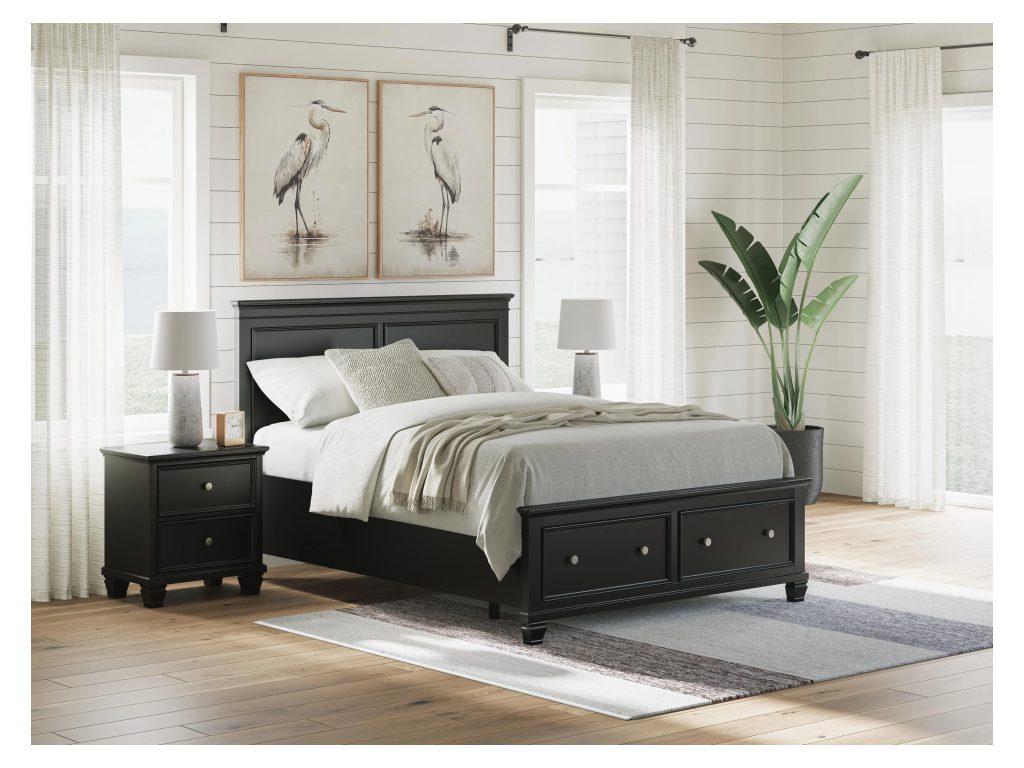 Lanolee Queen Panel Storage Bed - image 1