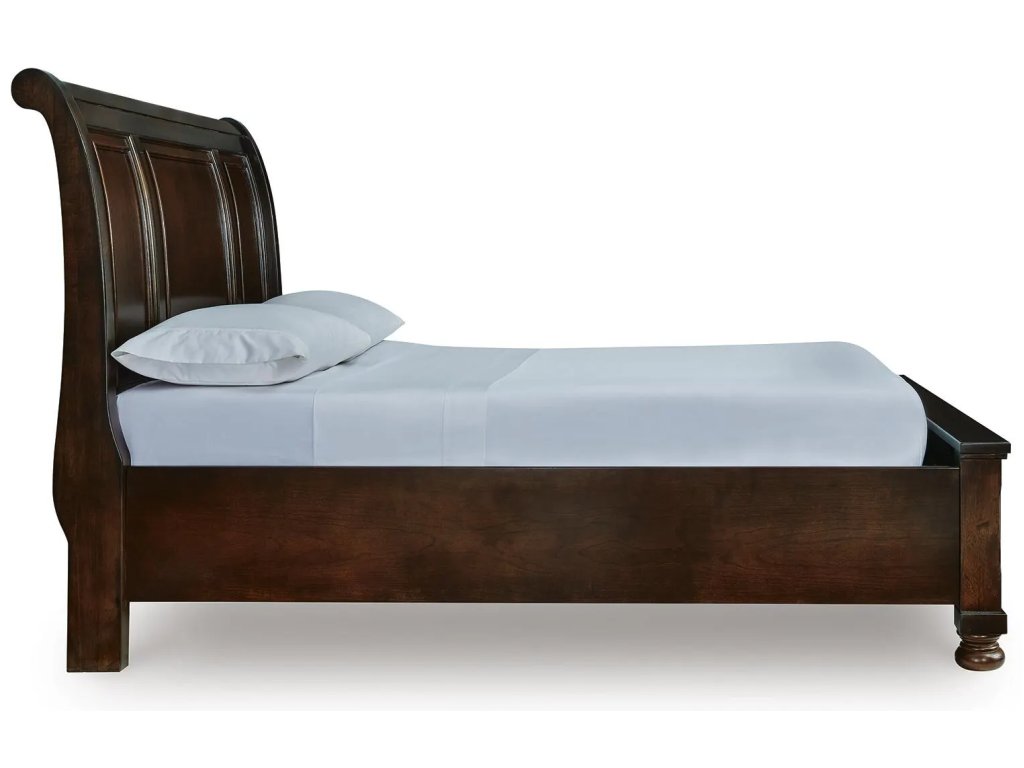 Porter Queen Sleigh Storage Bed, Dresser and Mirror - image 3