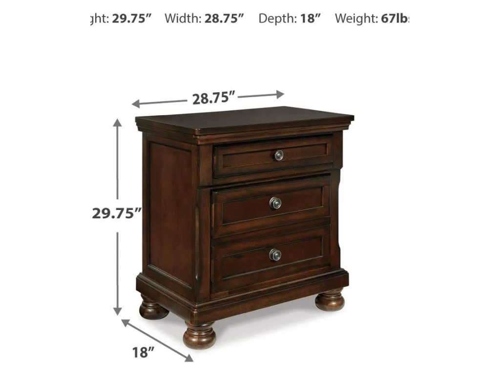 Porter Queen Panel Bed, Dresser, Mirror and 2 Nightstands - image 12