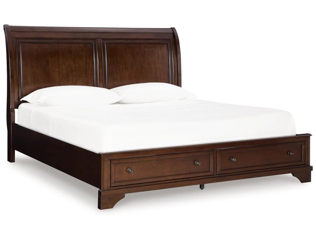 Trellington King Sleigh Storage Bed - main image