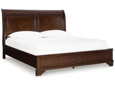 Trellington King Sleigh Storage Bed