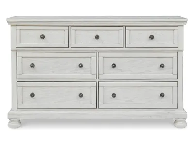 Robbinsdale King Panel Storage Bed, Dresser, Chest and 2 Nightstands