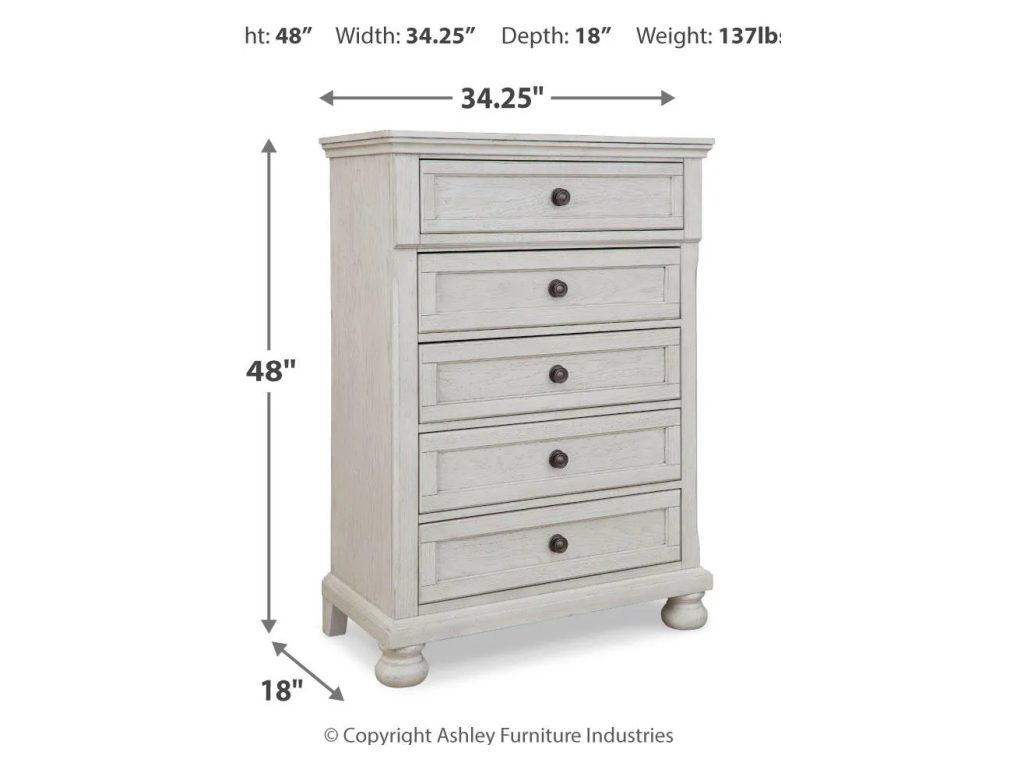 Robbinsdale Full Storage Sleigh Bed, Dresser, Mirror, Chest and Nightstand - image 7