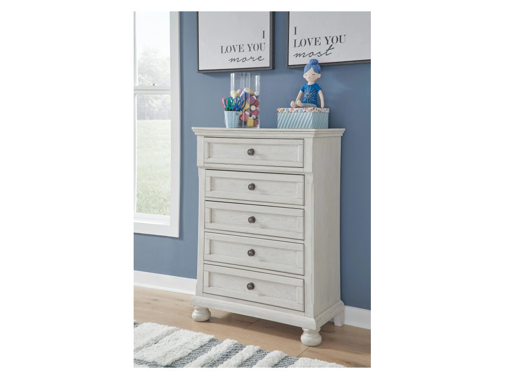Robbinsdale Full Storage Sleigh Bed, Dresser, Mirror, Chest and Nightstand - image 18