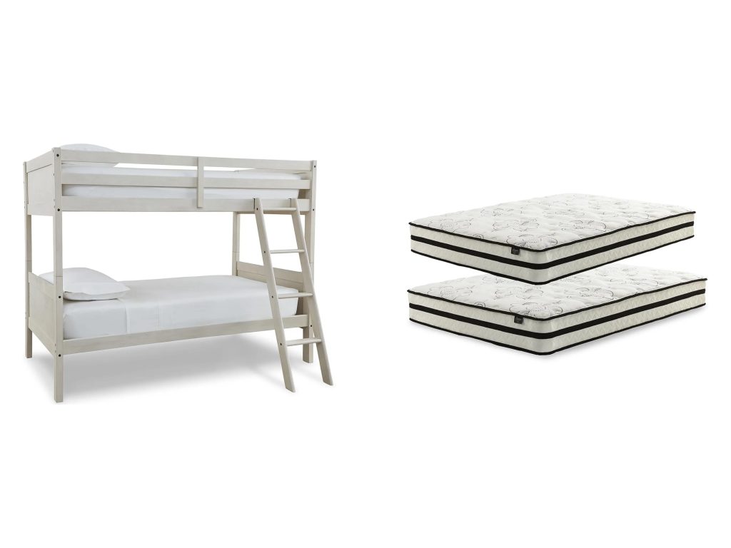 Robbinsdale Bunk Bed and Mattresses - main image