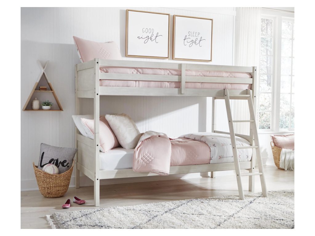Robbinsdale Bunk Bed and Mattresses - image 9