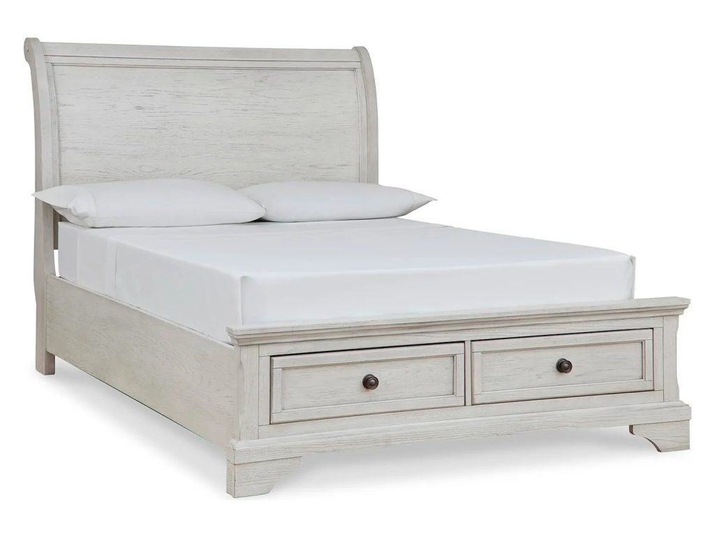 Robbinsdale Full Storage Sleigh Bed, Dresser, Mirror, Chest and Nightstand - image 9