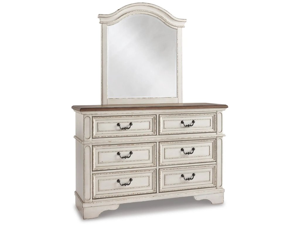 Realyn Full Panel Bed, Dresser, Mirror and Chest - image 2