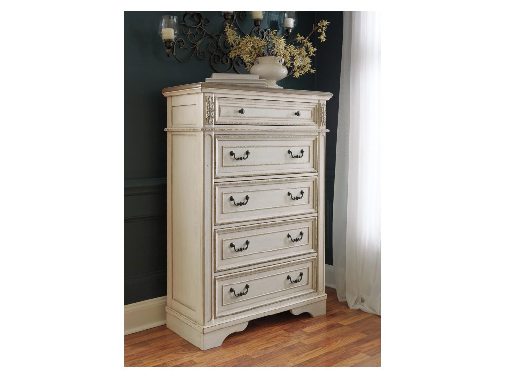 Realyn Twin Panel Bed, Chest and Nightstand - image 12
