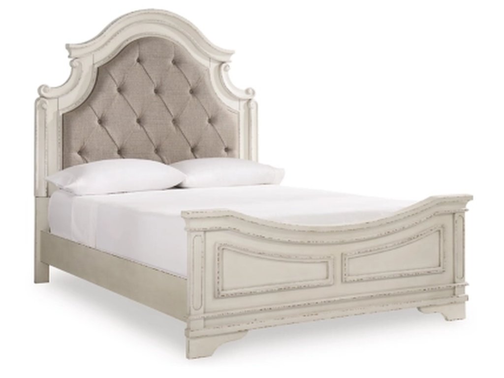 Realyn Queen Panel Bed, Dresser, Mirror and Vanity - image 6