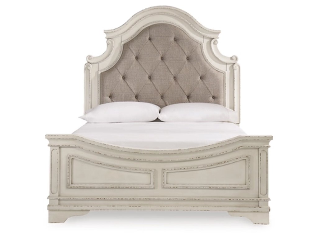 Realyn Queen Panel Bed, Dresser, Mirror and Vanity - image 5