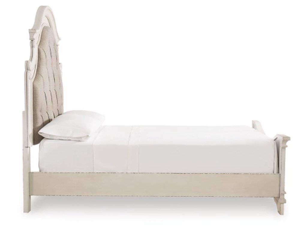 Realyn Queen Panel Bed, Dresser, Mirror and Vanity - image 8