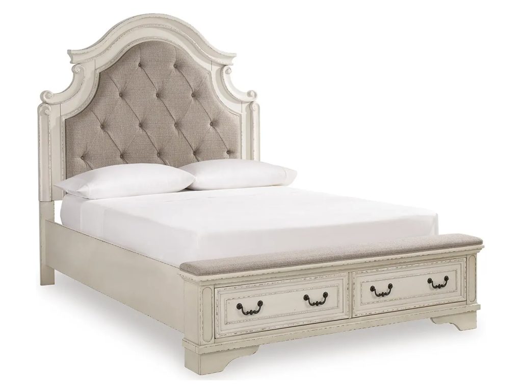 Realyn Queen Panel Bed, Dresser, Mirror and 2 Nightstands - image 4
