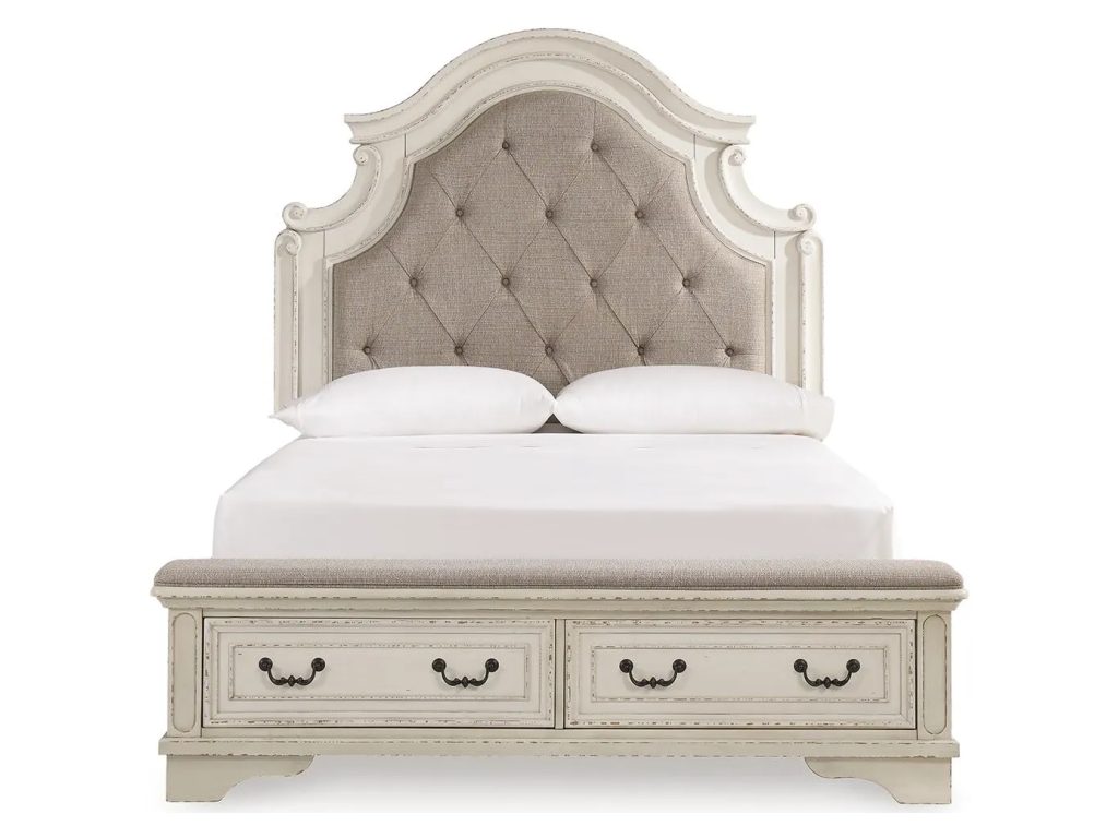 Realyn Queen Panel Bed, Dresser, Mirror and 2 Nightstands - image 3