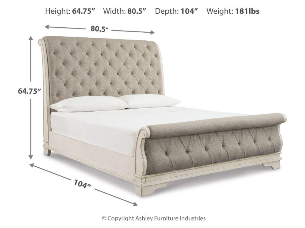 Realyn King Sleigh Bed, Dresser and 2 Nightstands - image 9