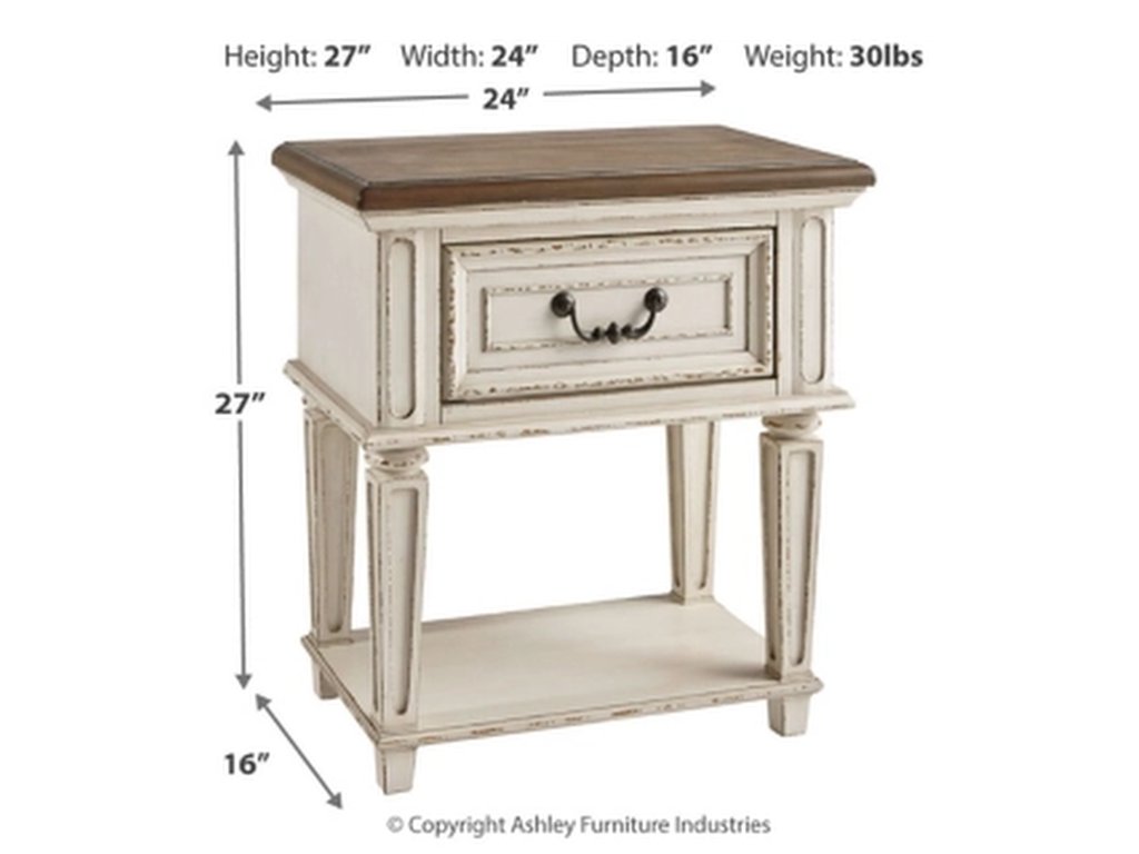 Realyn Dresser, Mirror and Nightstand - image 6