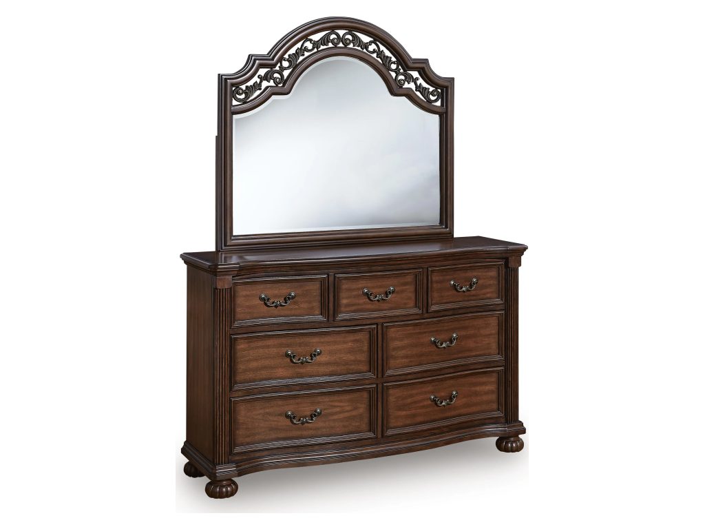 Lavinton King Poster Bed, Dresser, Mirror and Nightstand - image 1