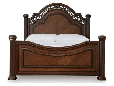 Lavinton Queen Poster Bed and 2 Nightstands
