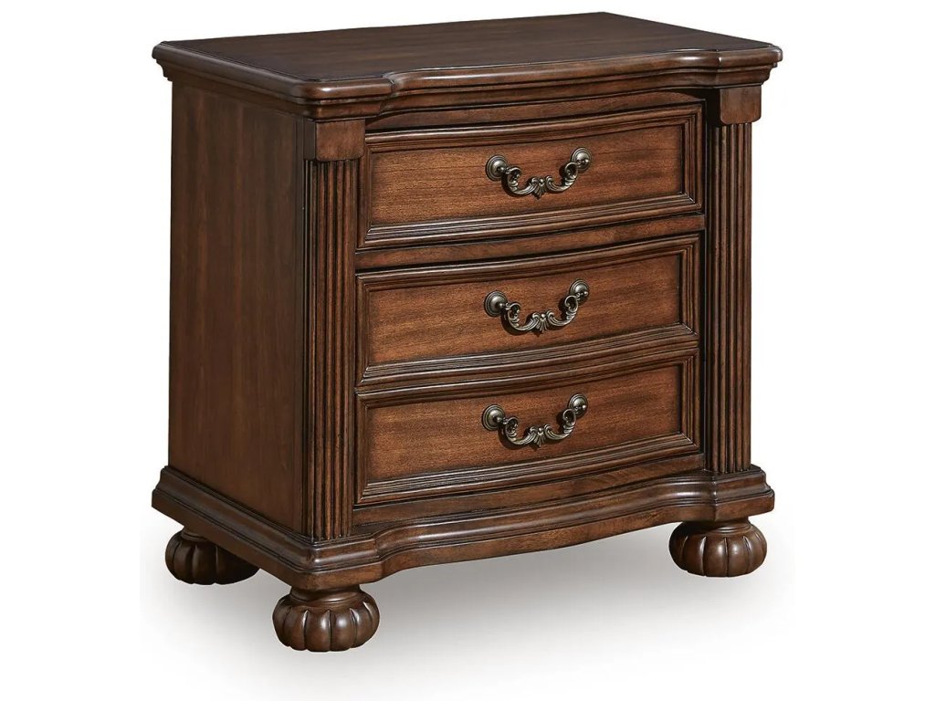 Lavinton California King Poster Bed, Dresser, Mirror and 2 Nightstands - image 6
