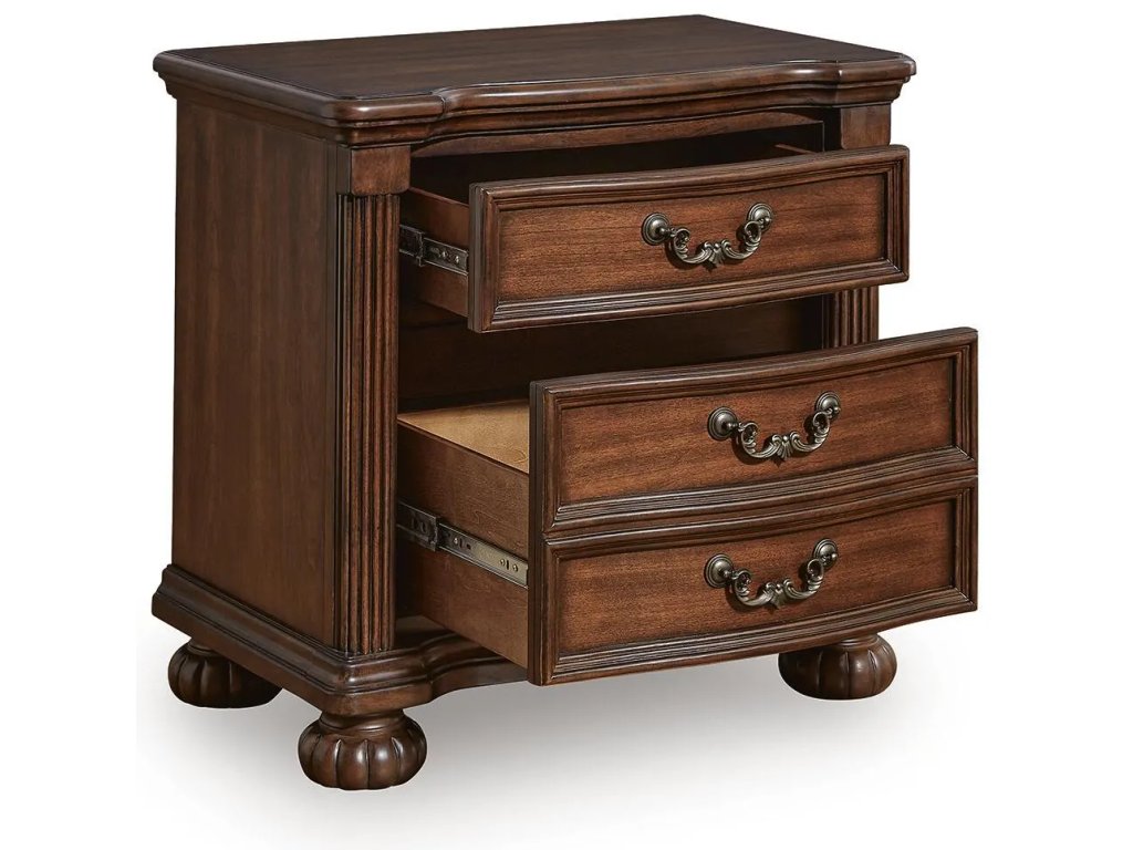 Lavinton California King Poster Bed, Dresser, Mirror and 2 Nightstands - image 7
