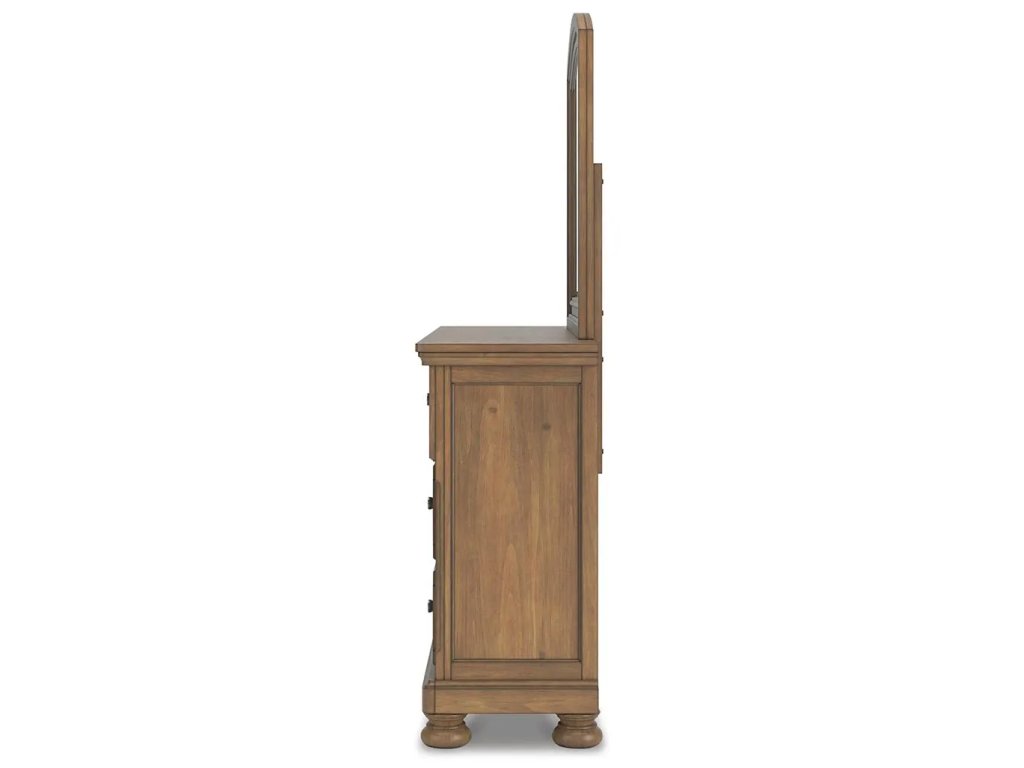Feddinger Queen Panel Bed, Dresser, Mirror, Chest and Nightstand - image 6
