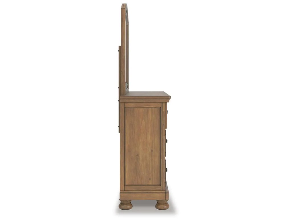 Feddinger Queen Panel Bed, Dresser, Mirror, Chest and Nightstand - image 4