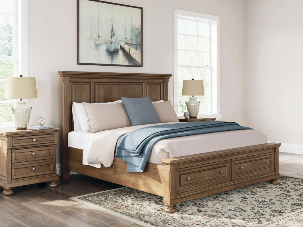Feddinger Queen Sleigh Bed, Dresser, Mirror, Chest and Nightstand - image 36