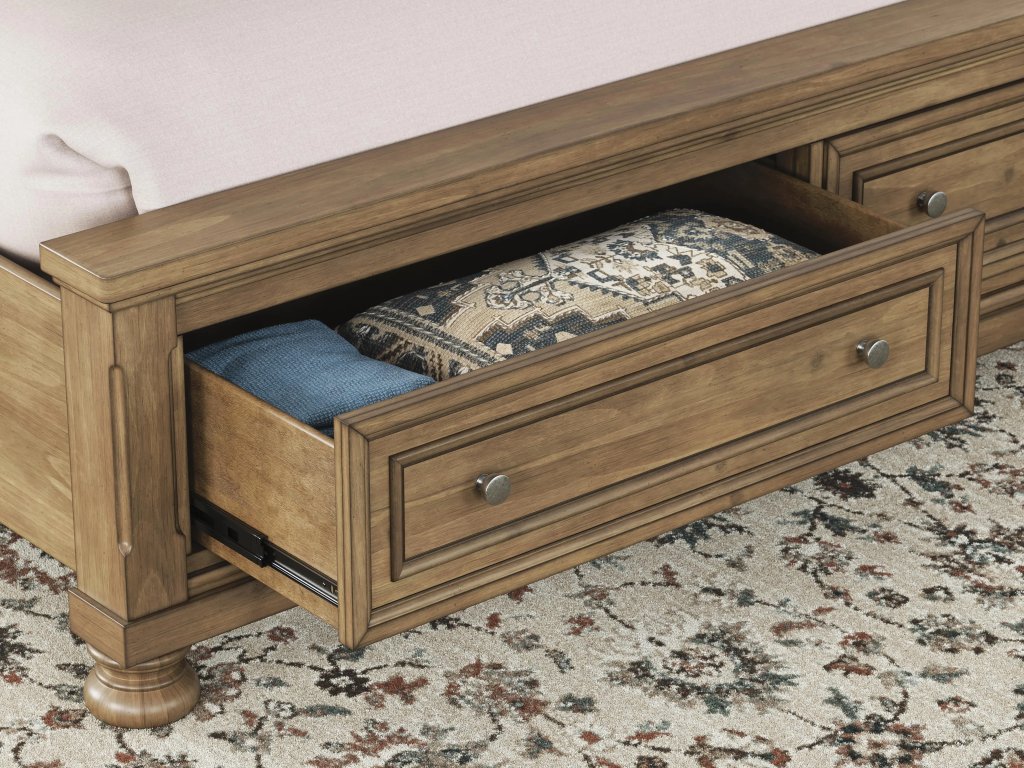 Feddinger King Storage Sleigh Bed - image 8