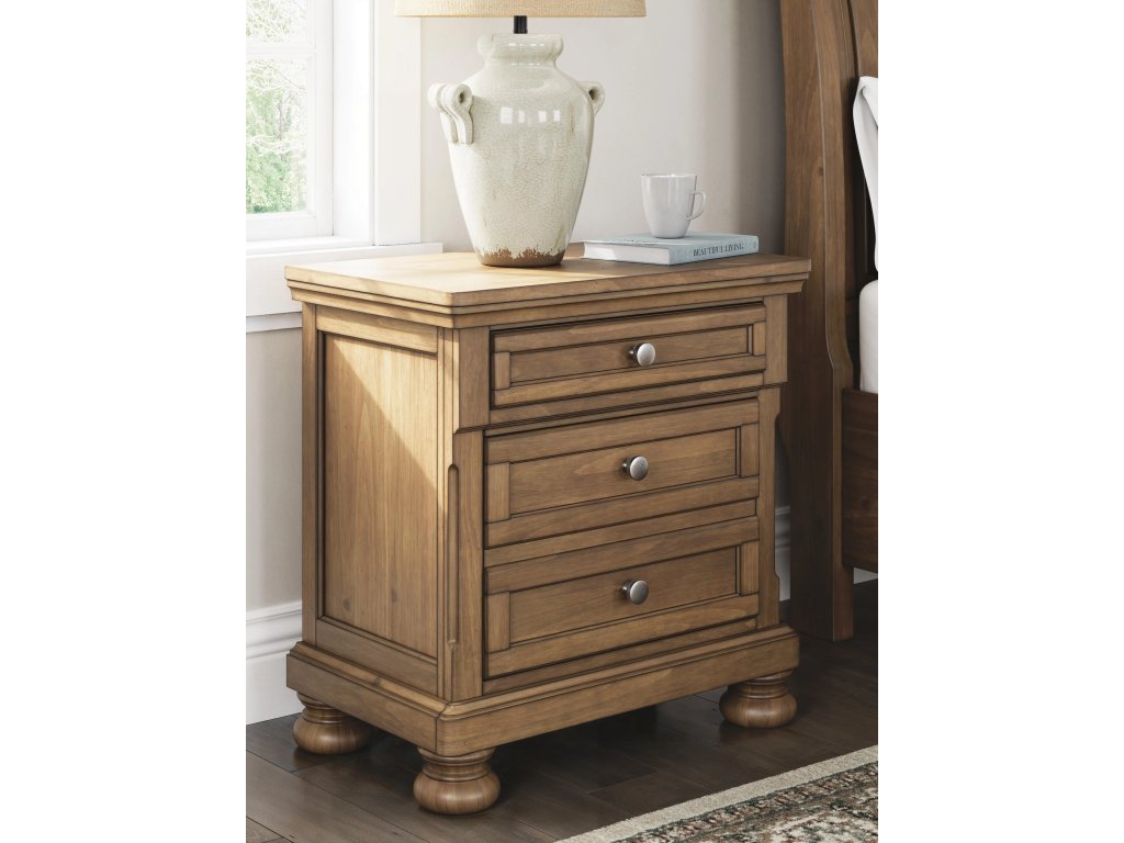 Feddinger Queen Panel Bed, Dresser, Mirror, Chest and 2 Nightstands - image 32