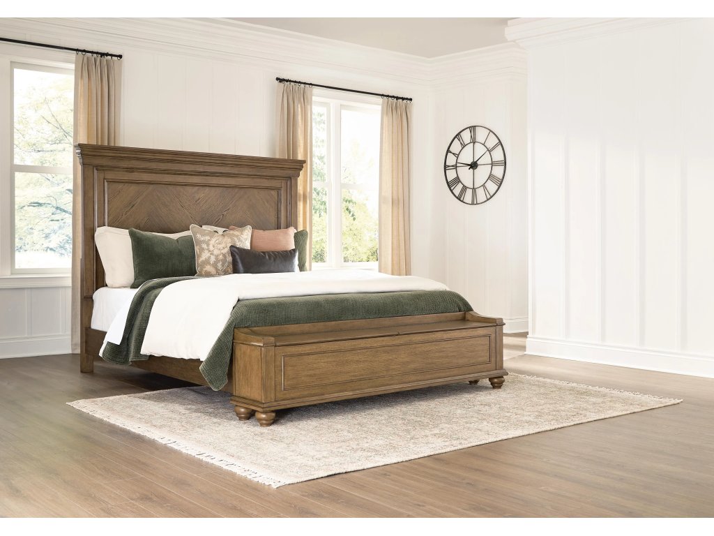 Karallin King Panel Storage Bed - image 1