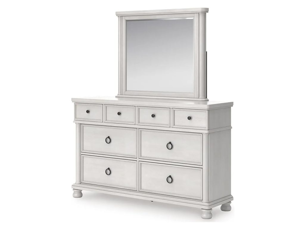 Rowlenstown Queen Poster Bed, Dresser and Mirror - image 7