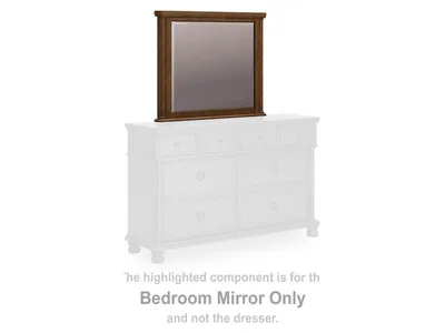 Rowlenstown Bedroom Mirror - Alternative View