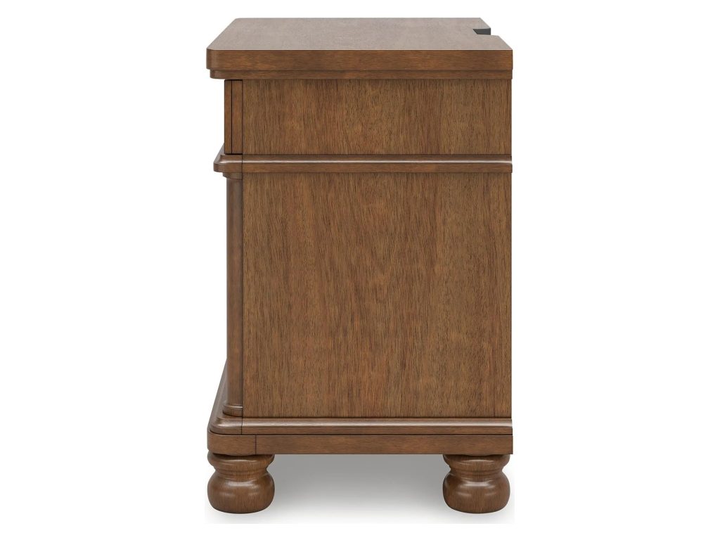 Rowlenstown King Poster Bed, Dresser and 2 Nightstands - image 17