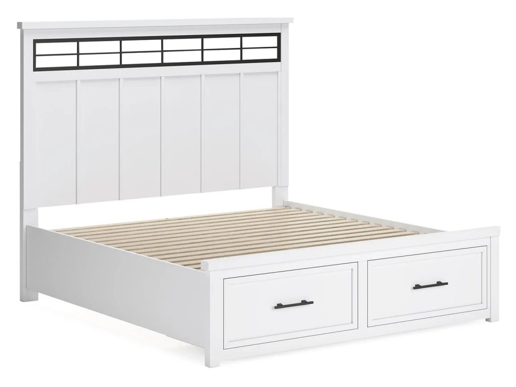 Ashbryn King Panel Bed, Dresser, Mirror and 2 Nightstands - image 10