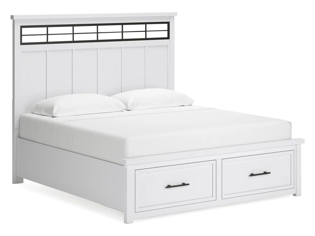 Ashbryn King Panel Bed, Dresser, Mirror and 2 Nightstands - image 9