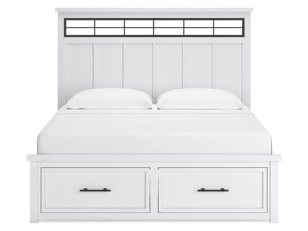 Ashbryn King Panel Bed, Dresser, Mirror and 2 Nightstands - image 8