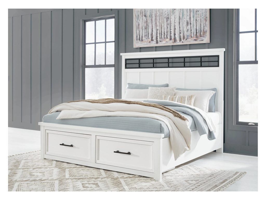 Ashbryn King Panel Bed, Dresser, Mirror and 2 Nightstands - image 23