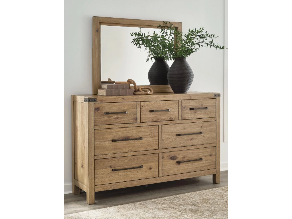 Ridgester Dresser and Mirror - image 1