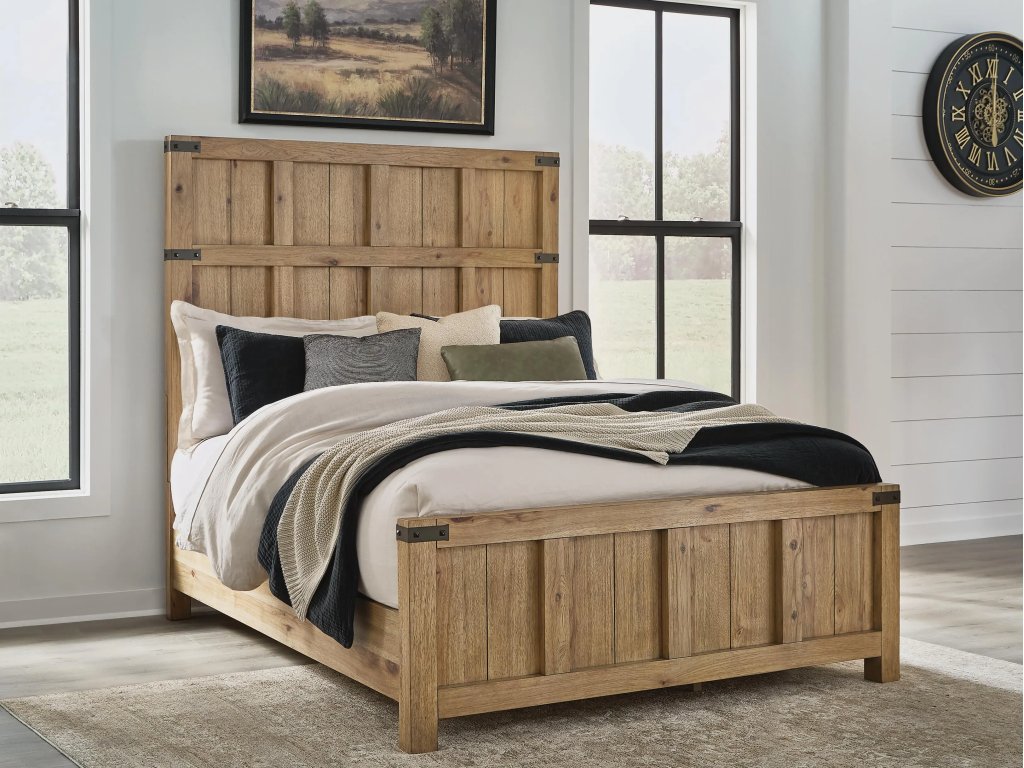 Ridgester Queen Panel Bed - image 1