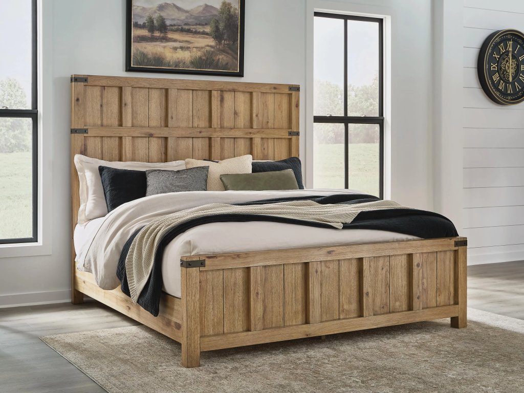 Ridgester King Panel Bed - image 1