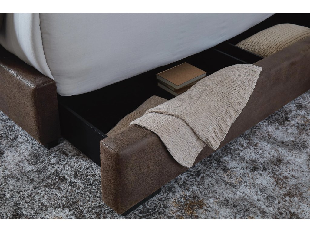 Lavernty Queen Upholstered Storage Bed - image 7