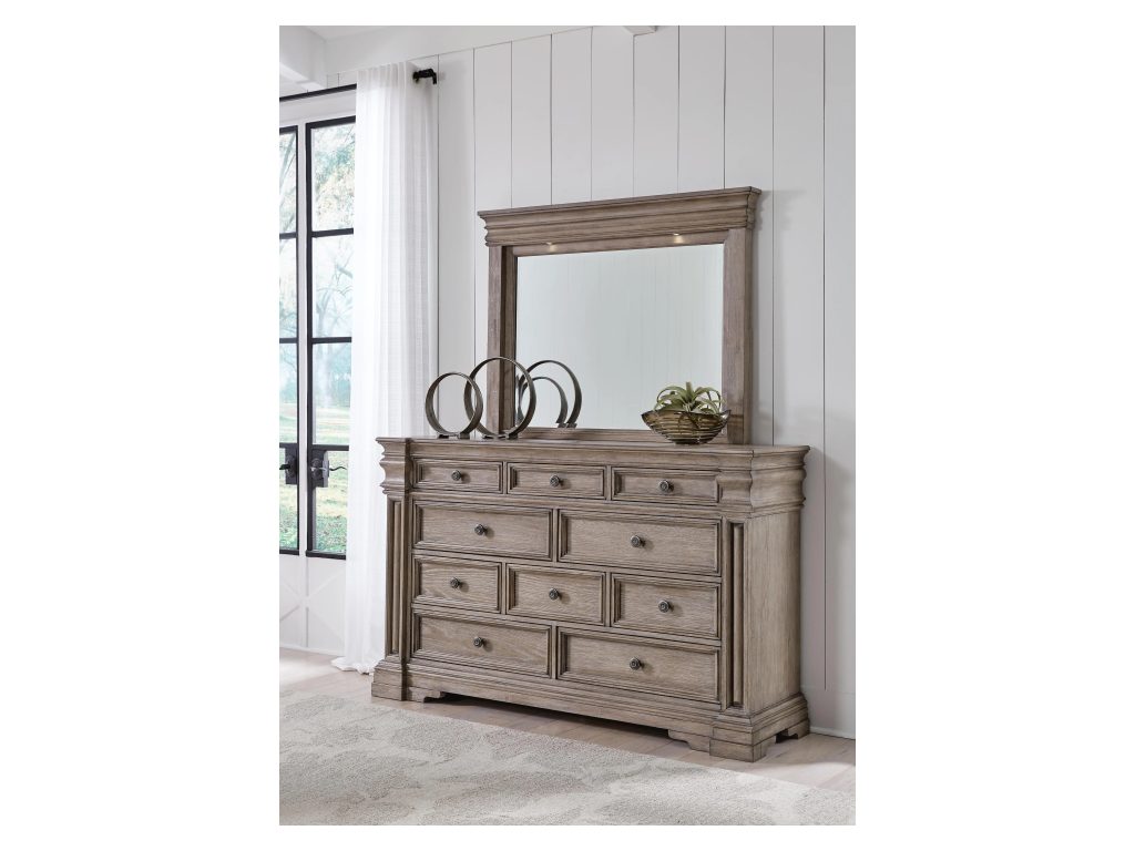Blairhurst Queen Panel Bed, Dresser, Mirror, 2 Chests and Nightstand - image 19