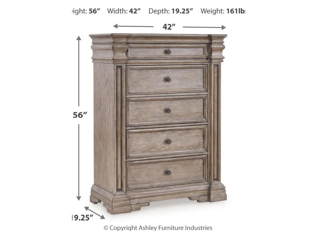 Blairhurst King Panel Bed, Dresser, Chest and 2  Nightstands - image 12